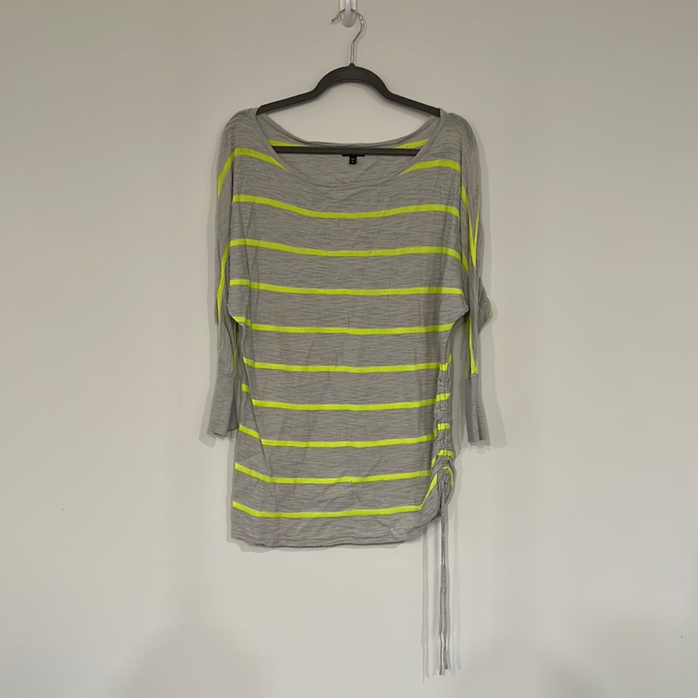 Express 3/4 sleeve boat neck top
